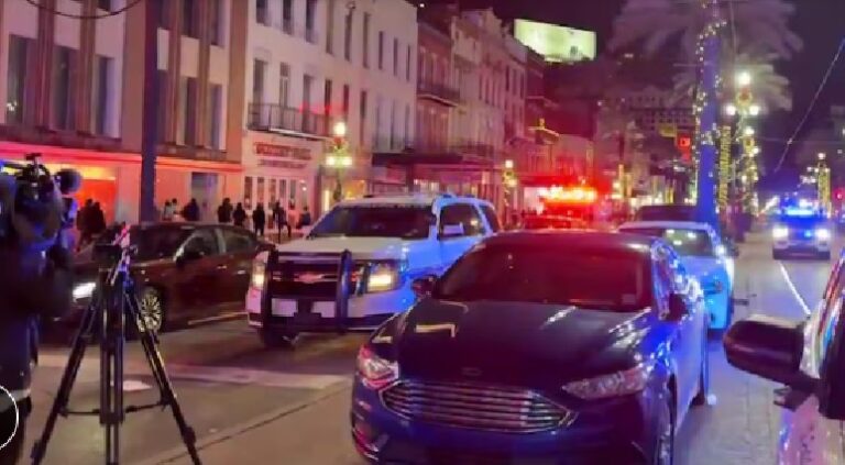 Un atropello en Nueva Orleans deja al menos 10 muertos y 30 heridos durante los festejos de Año Nuevo