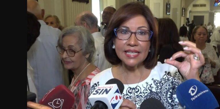Margarita Cedeño asegura sistema educativo dominicano está lleno de deficiencias
