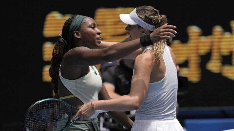 Paula Badosa fulmina a Coco Gauff en el Abierto de Australia