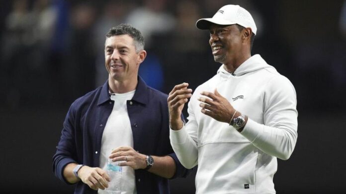 Woods debuta en la liga de golf