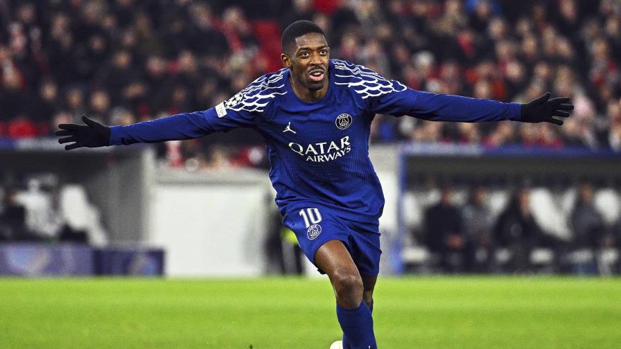 Con otra tripleta de Dembélé el líder de la liga francesa PSG vence 5-2 al Brest