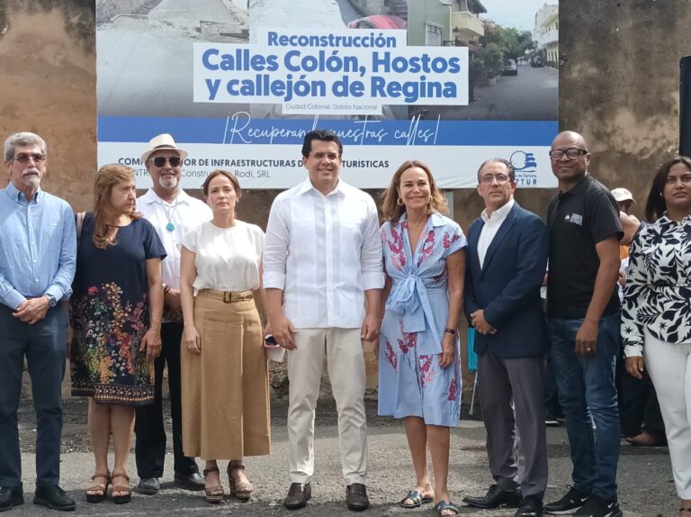 Collado dice turismo invierte más de 400 millones de pesos en obras emblemáticas en Ciudad Colonial