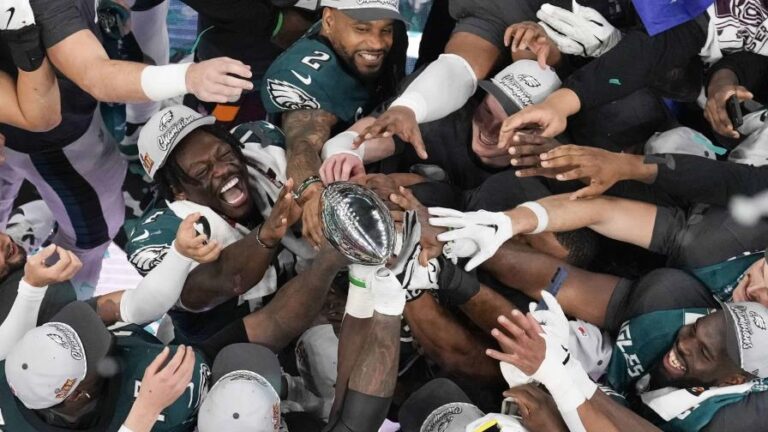 Filadelfia le arrebata el Super Bowl a los Chiefs por 40-22 y les niegan la tercera corona seguida