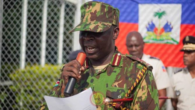 Comandante de la MSS desmiente cancelación de la ayuda de EE. UU. en Haití