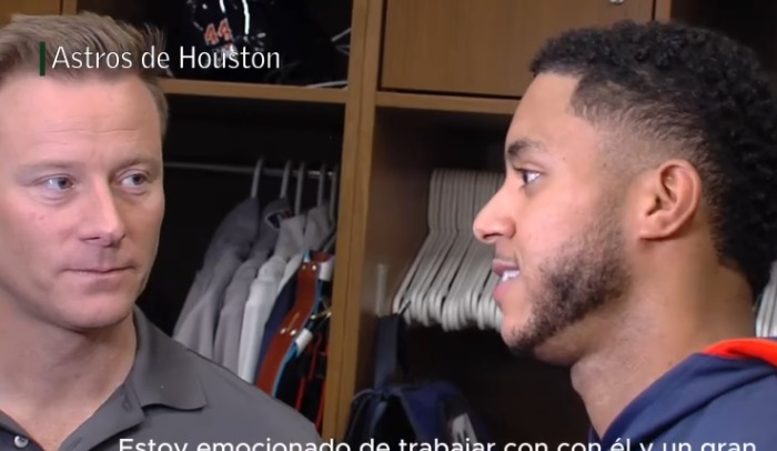 Jeremy Peña extrañará la presencia de Alex Bregman