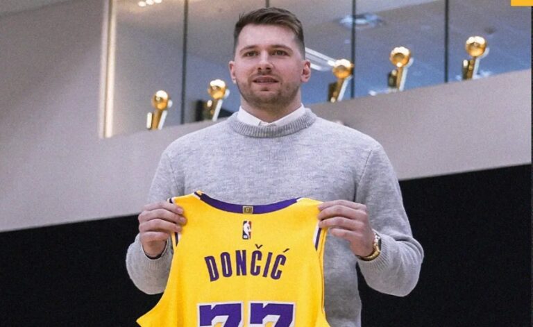 Luka Doncic está emocionado por unirse a los Lakers de los Ángeles
