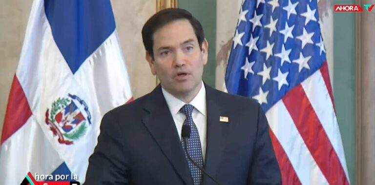 Marco Rubio advierte a República Dominicana no se le pedirá que acepte ola masiva de migrantes haitianos