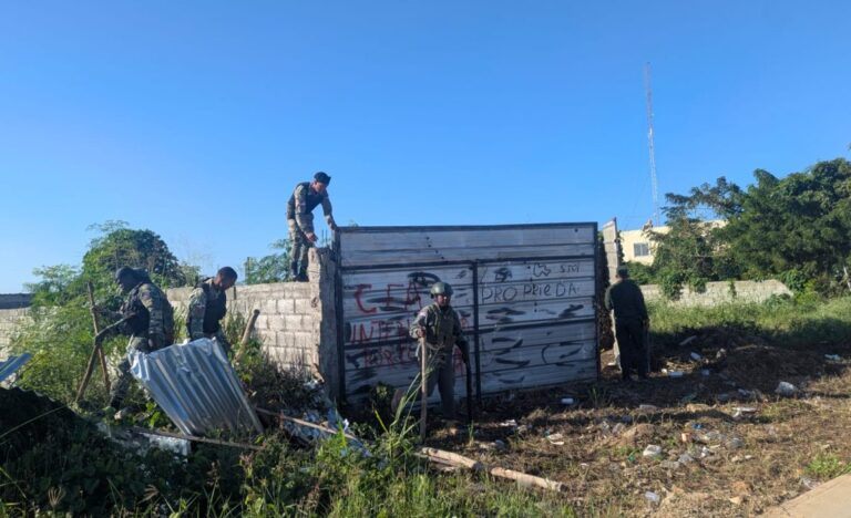 Medio Ambiente paraliza obras irregulares en la avenida Ecológica de SDE