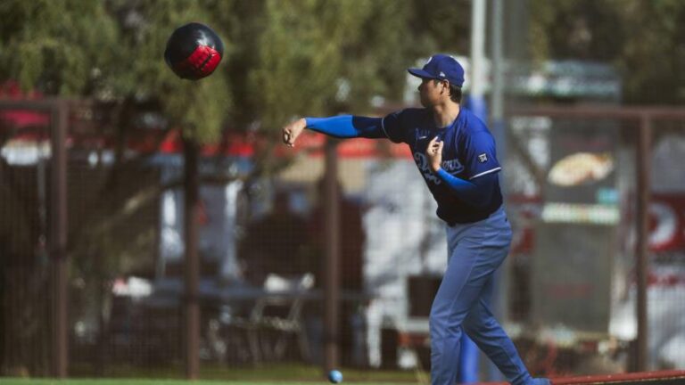 Ohtani realiza segunda sesión de bullpen con Dodgers