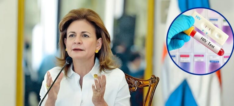 Raquel Peña certifica habrá retrovirales para los afectados con SIDA