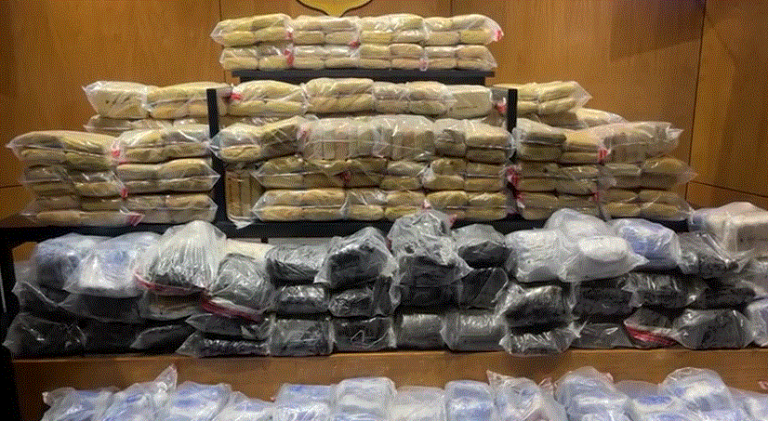 DNCD incauta en Peravia 357 paquetes y 20 cubetas con presunta marihuana