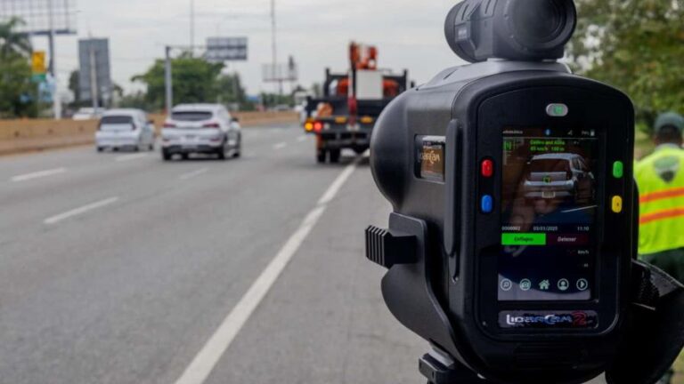 Digesett reporta 7,087 multas por exceso de velocidad con radares digitales durante el fin de semana