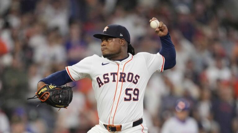 Framber Valdez dominó los bates de los Mets en el estreno de Juan Soto