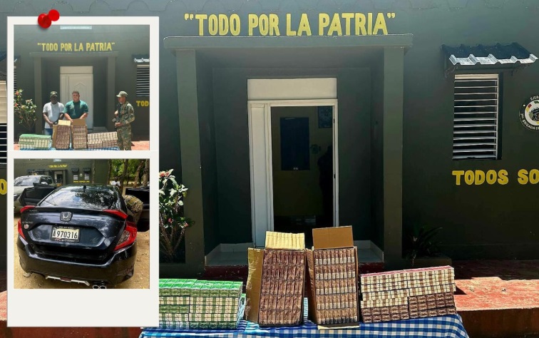 Apresan en San Juan un empleado de Migración contrabandeando con 20 mil cigarrillos