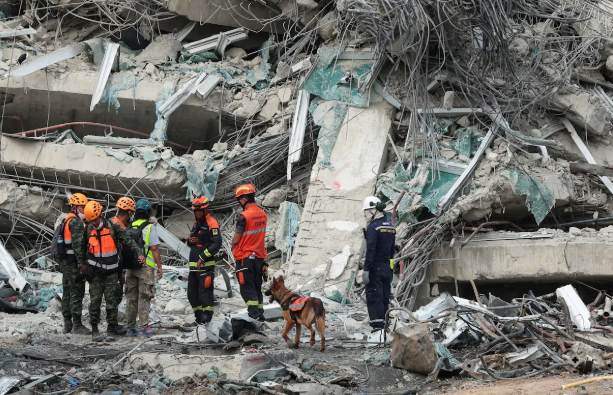 Continúa búsqueda de sobrevivientes del terremoto en Myanmar y Tailandia que deja más de 1.600 muertos