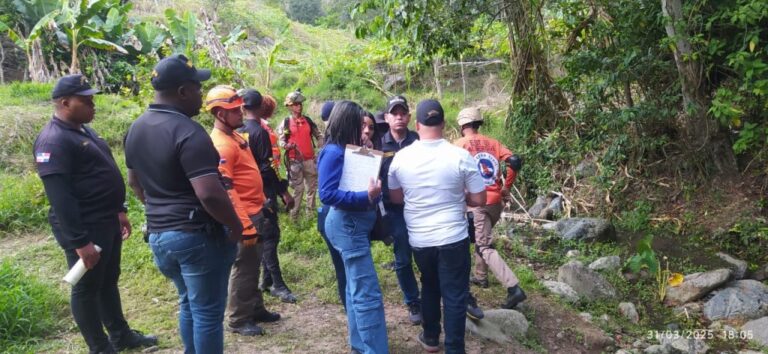 Intensifican las labores de búsqueda de un niño de tres años desaparecido en Jarabacoa