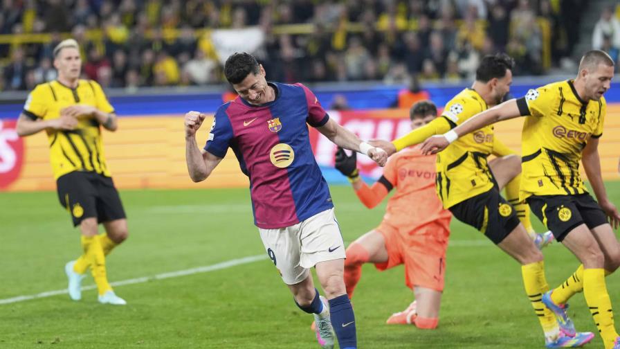 Barcelona a semifinales de la Champions, a pesar de un triplete de Borussia Guirassy