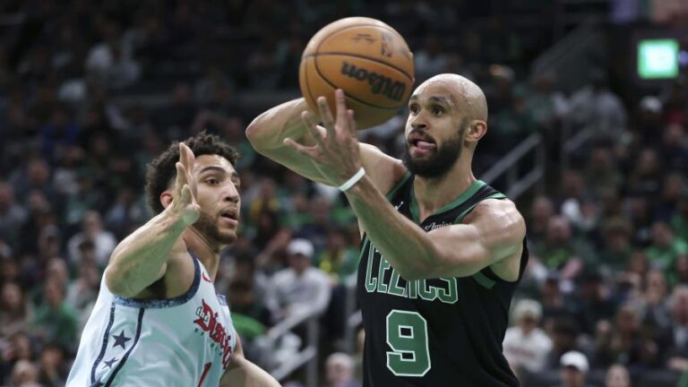 Celtics aplastan a unos diezmados Wizards, y logran su 16ta victoria en 18 juegos