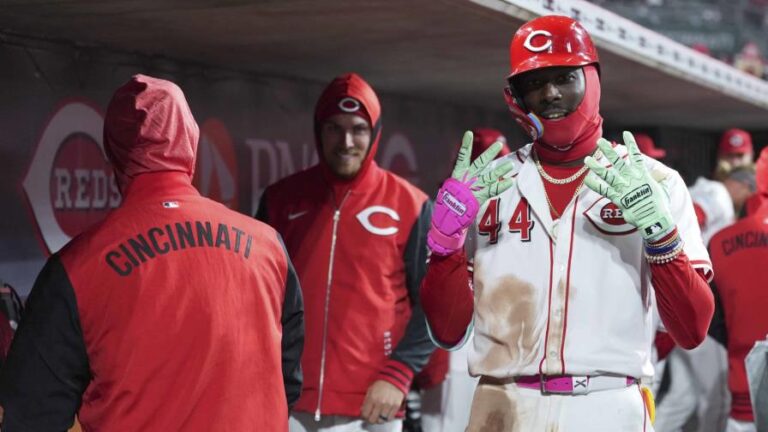 Elly de La Cruz pega cuatro hits e impulsa siete carreras en paliza de Rojos ante Rangers