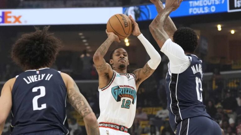 Grizzlies vencen 120-106 a Mavericks y se enfrentarán al Thunder en la primera ronda de playoffs