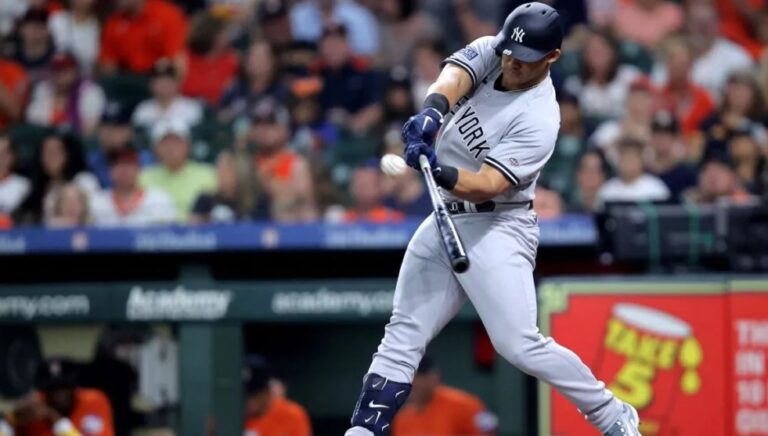 El Marciano Domínguez pega jonrón de 445 pies en derrota de los Yankees ante Cleveland