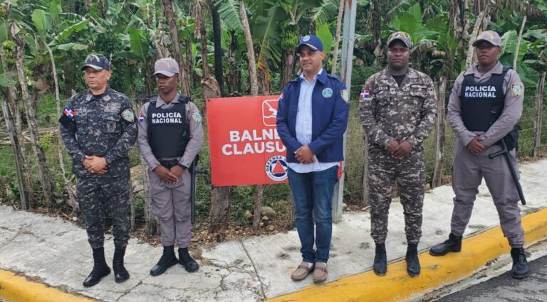 El COE mantiene cerrados los balnearios de la provincia Espaillat como medida preventiva