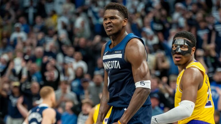 Anthony Edwards tumba a los Lakers en el clutch