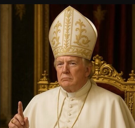 Donald Trump comparte fotografía creada con IA simulando ser el «papa Trump»