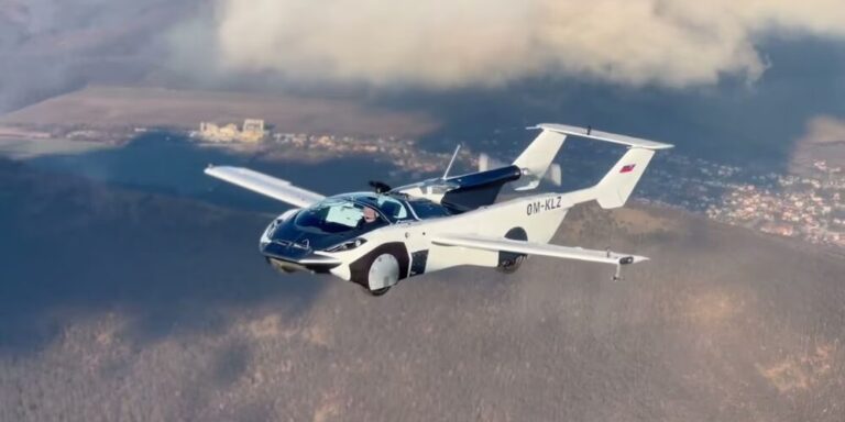 El carro volador eslovaco AirCar comenzará a producirse en 2026 y costará 900.000 euros