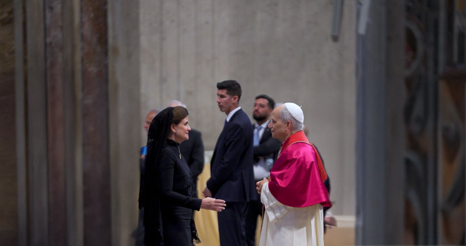 Raquel Peña participa en solemne misa de inicio del pontificado del papa León XIV en El Vaticano