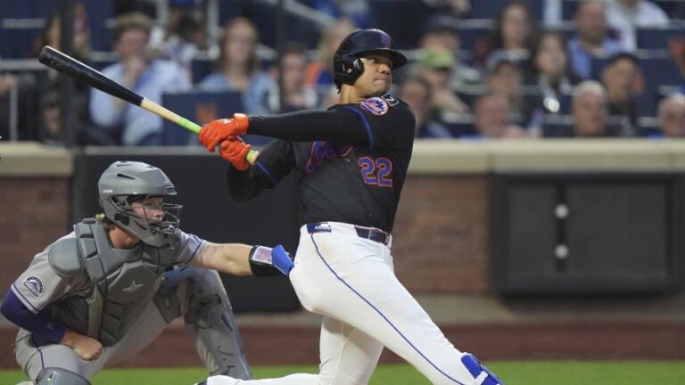 Lindor conecta 2 jonrones y Soto pega un doble en triunfo de Mets sobre Rockies