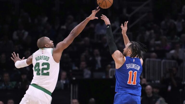 Los Knicks sorprenden a los Celtics en Boston y lideran semifinal del Este