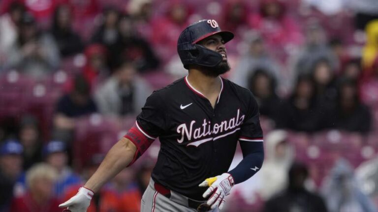 Luis García Jr. aporta un jonrón solitario a la victoria de los Nacionales sobre los Rojos