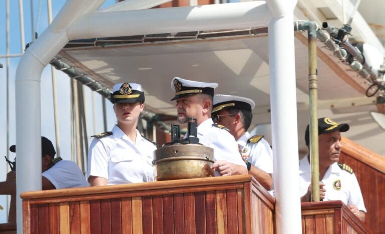 Princesa Leonor llega a RD a bordo del buque-escuela “Juan Sebastián de Elcano”
