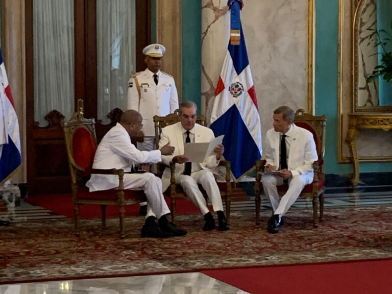 «El presidente Abinader ha renovado las buenas intenciones de RD con respecto a Haití» afirma en nuevo embajador haitiano