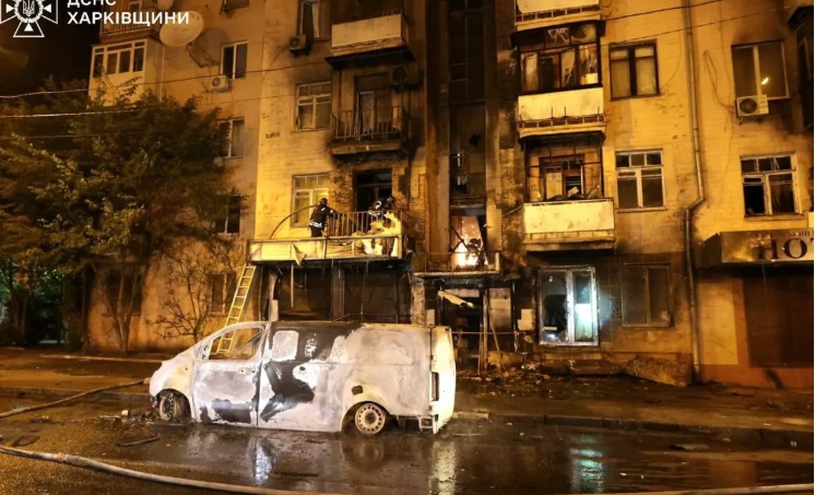 Ataque ruso con drones deja 47 heridos en Járkiv, la segunda ciudad más grande de Ucrania