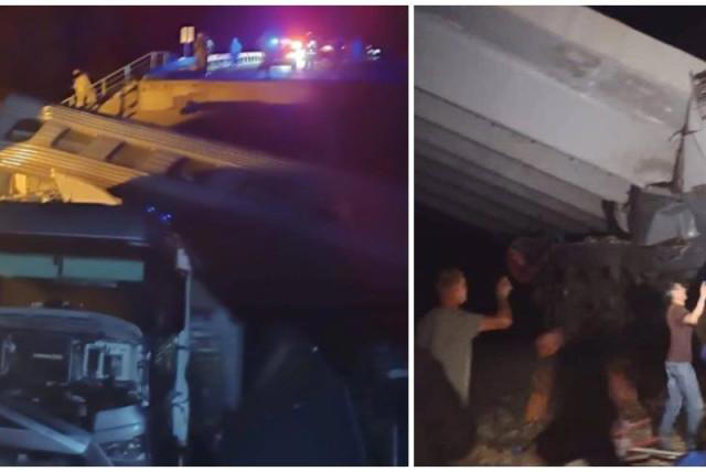 Siete muertos y 31 heridos tras derrumbe de puente en Rusia