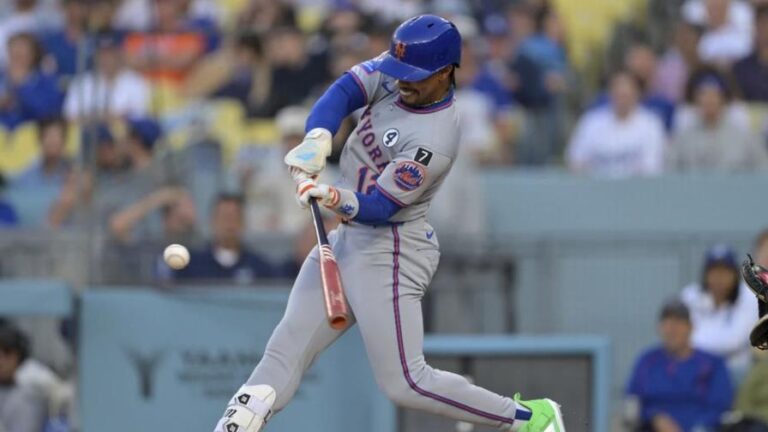 Con batazo clave de Álvarez, los Mets superan a los Dodgers en 10 entradas