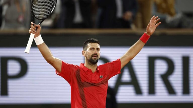 Djokovic desafía a Sinner, Boisson revoluciona París