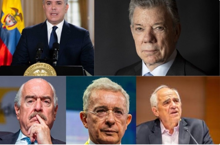 Rechazo unánime de los expresidentes colombianos al atentado contra Miguel Uribe
