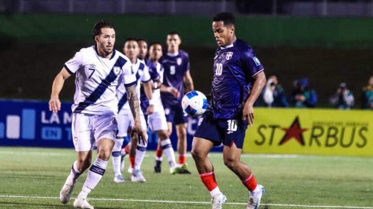 Guatemala liquida las opciones de RD hacia el Mundial de 2026
