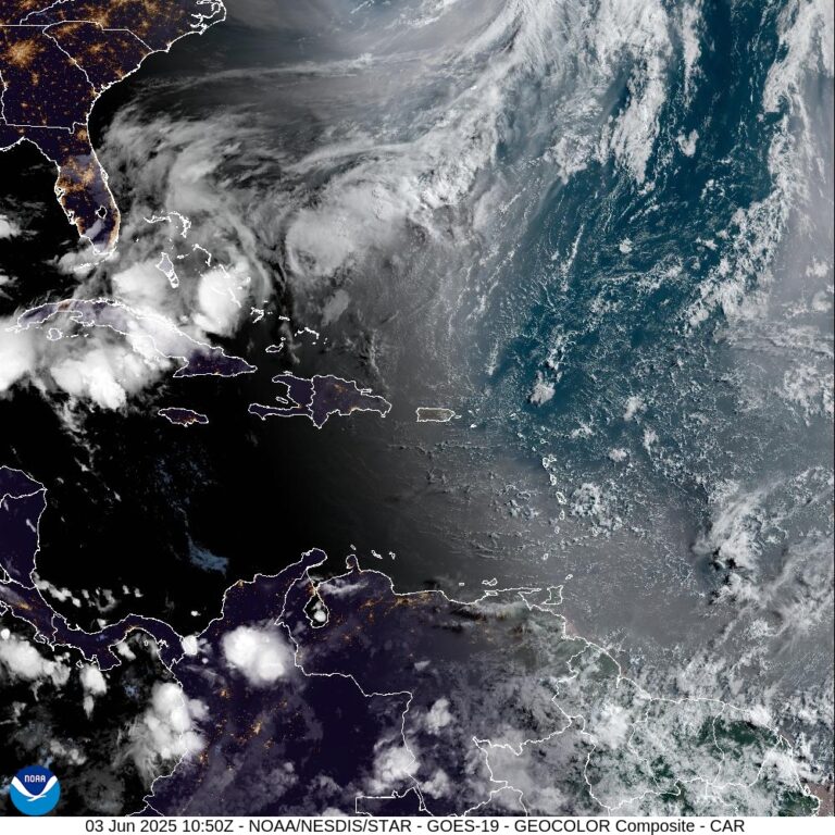 Indomet: Sistema anticiclónico y partículas de polvo inciden en las condiciones meteorológicas, temperatura calurosa en el país