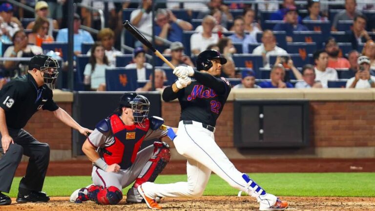 Juan Soto mantiene ritmo explosivo a base de palos; Bravos vencen 3-2 a Mets