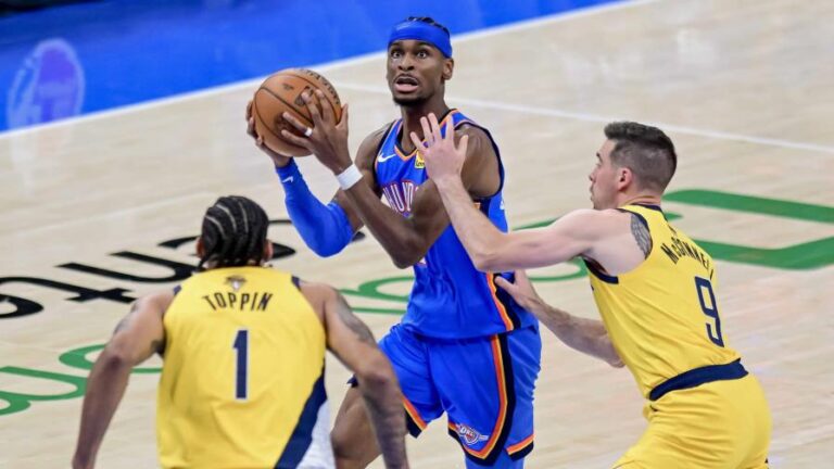 Oklahoma responde con autoridad y empata las Finales de la NBA ante Indiana