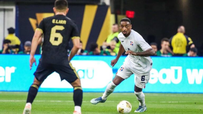 Una RD sin complejos cae de pie ante México 3-2 en la Copa Oro
