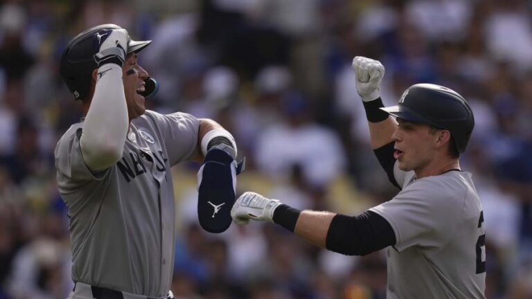 Yarbrough brilla y Yankees evitan barrida con victoria 7-3 sobre Dodgers