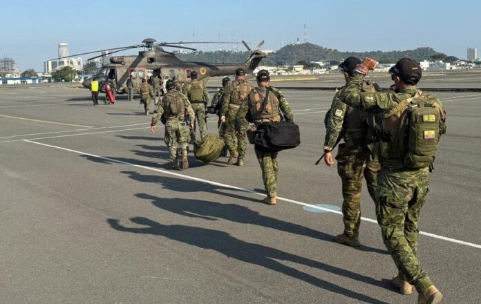 En Ecuador despliegan 2.000 militares