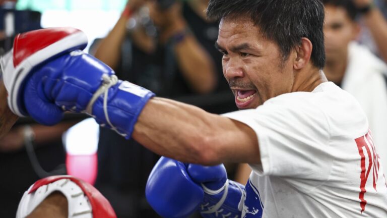 Manny Pacquiao regresa al cuadrilátero para enfrentar a Mario Barrios