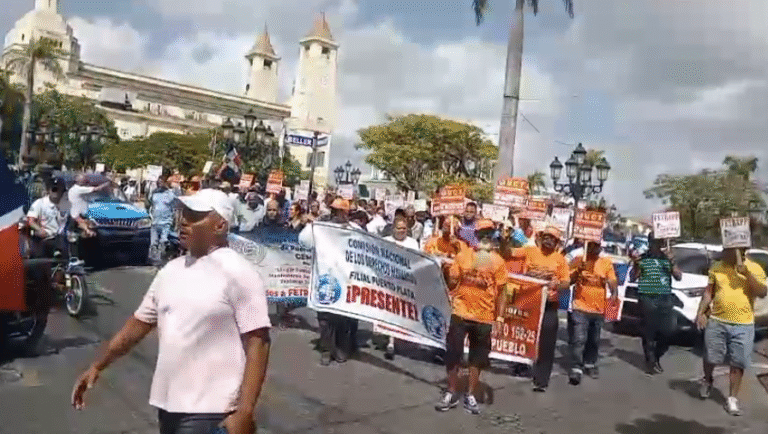Protestan en Puerto Plata contra decreto que crea fideicomiso del Teleférico