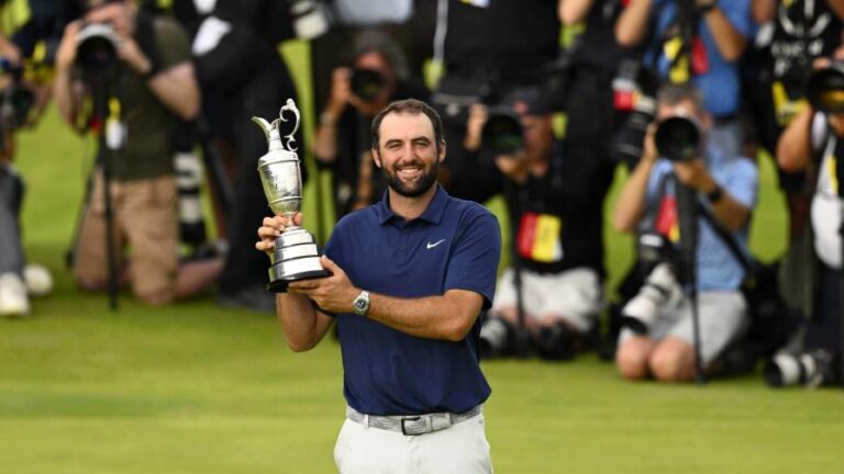 Scheffler consolida su reinado en el golf al conquistar su primer Abierto Británico